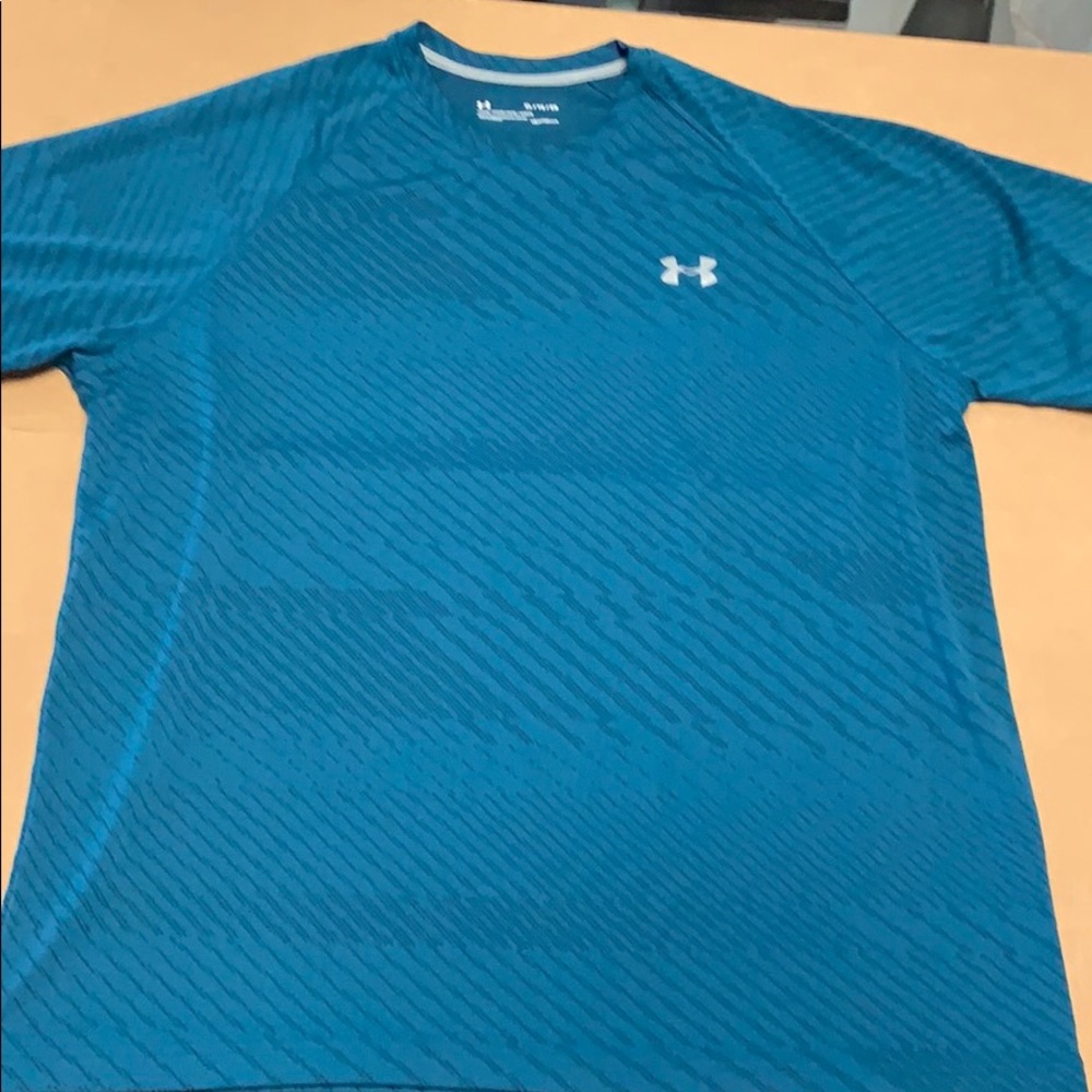 Under Armour Blue XL Heatgear Shirt